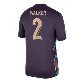 England Kyle Walker #2 Auswärtstrikot EM 2024 Kurzarm